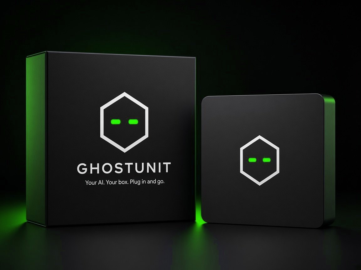 GhostUnit packaging and unit